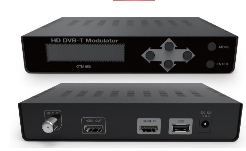 1CH DVB-T HD Modulator